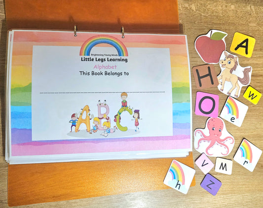 Alphabet Busy Book for Pre Schoolers