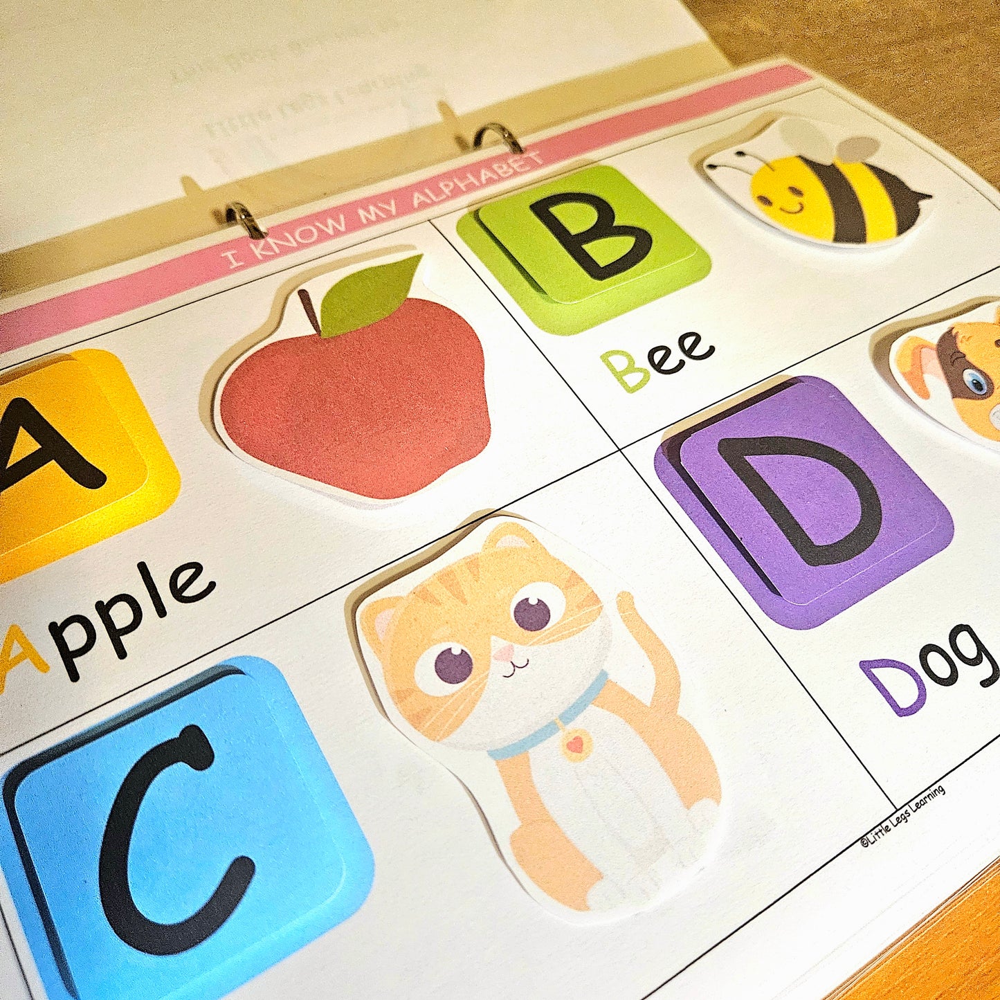 Alphabet Busy Book for Pre Schoolers
