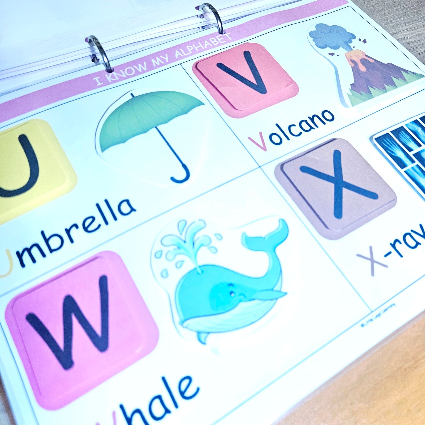 Alphabet Busy Book for Pre Schoolers