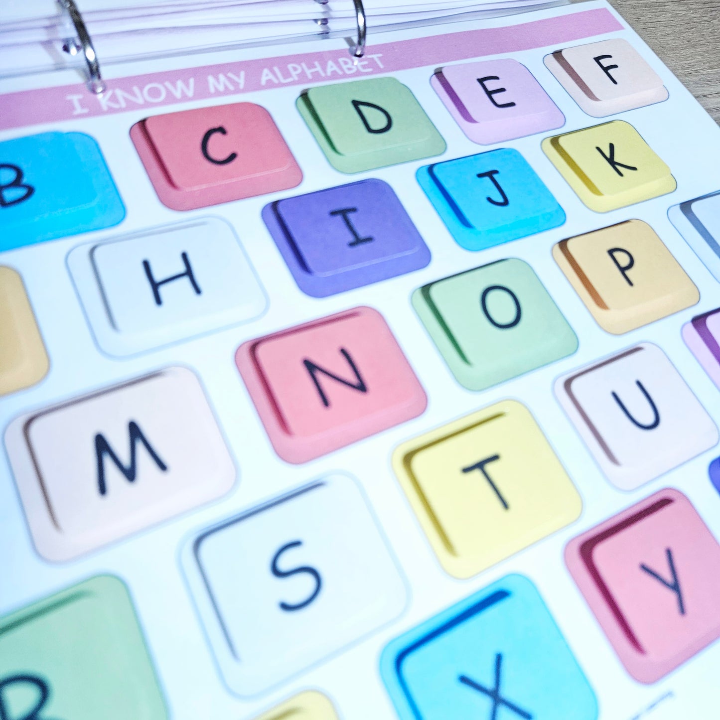 Alphabet Busy Book for Pre Schoolers