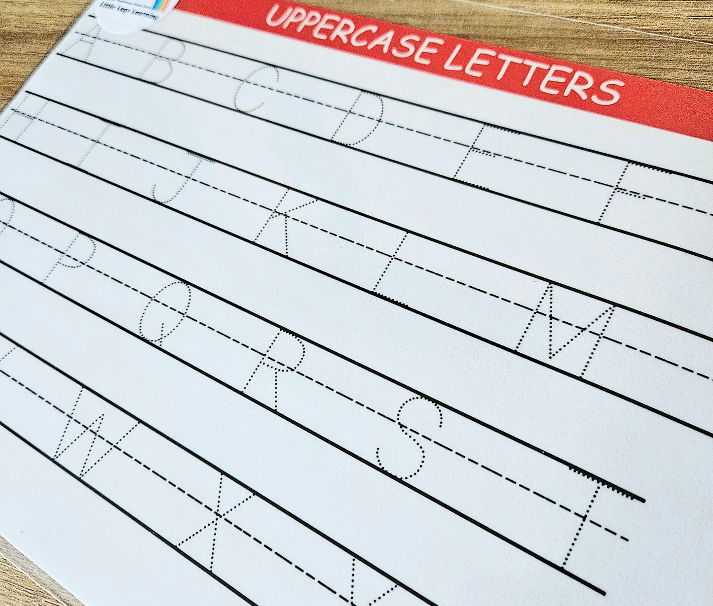 Tracing Uppercase Letters