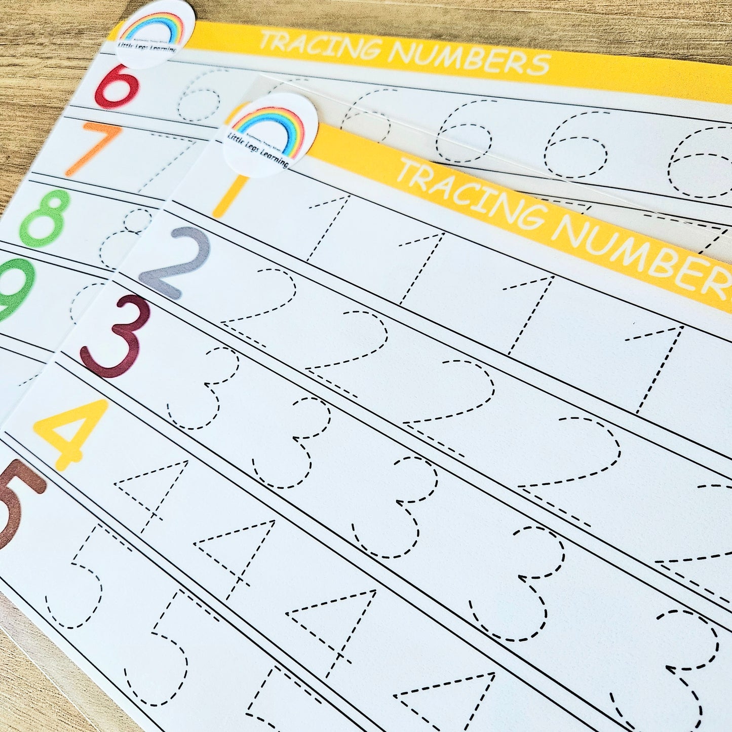 Tracing Numbers 1-10