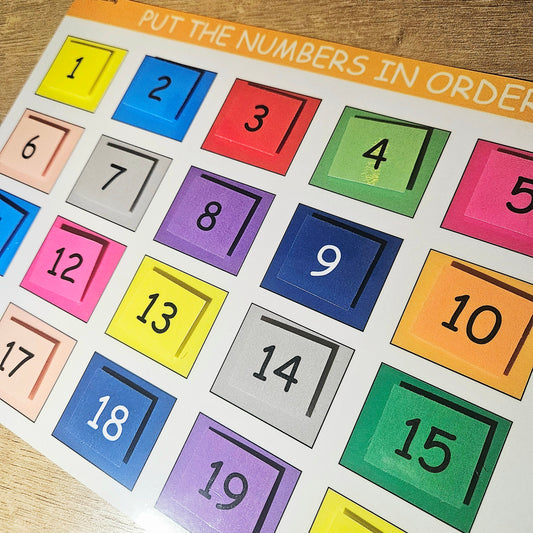 Put the Numbers in Order