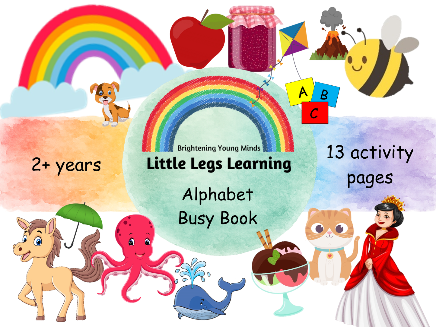 Alphabet Busy Book for Pre Schoolers