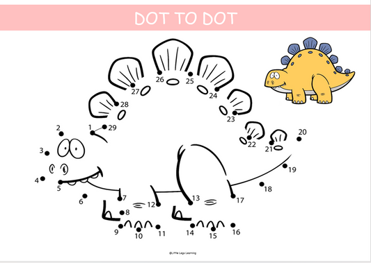 Dino Dot-to-Dot