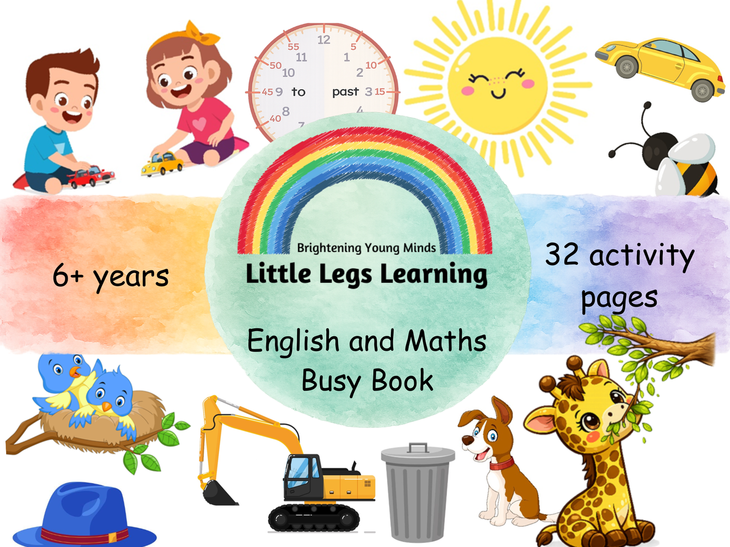 English & Maths Busy Book