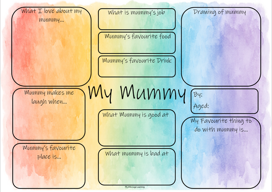 'My Mummy' Memory Mat