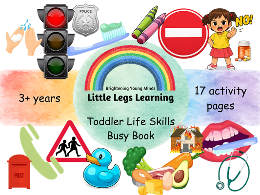 Life Skills for Toddlers Busy Book