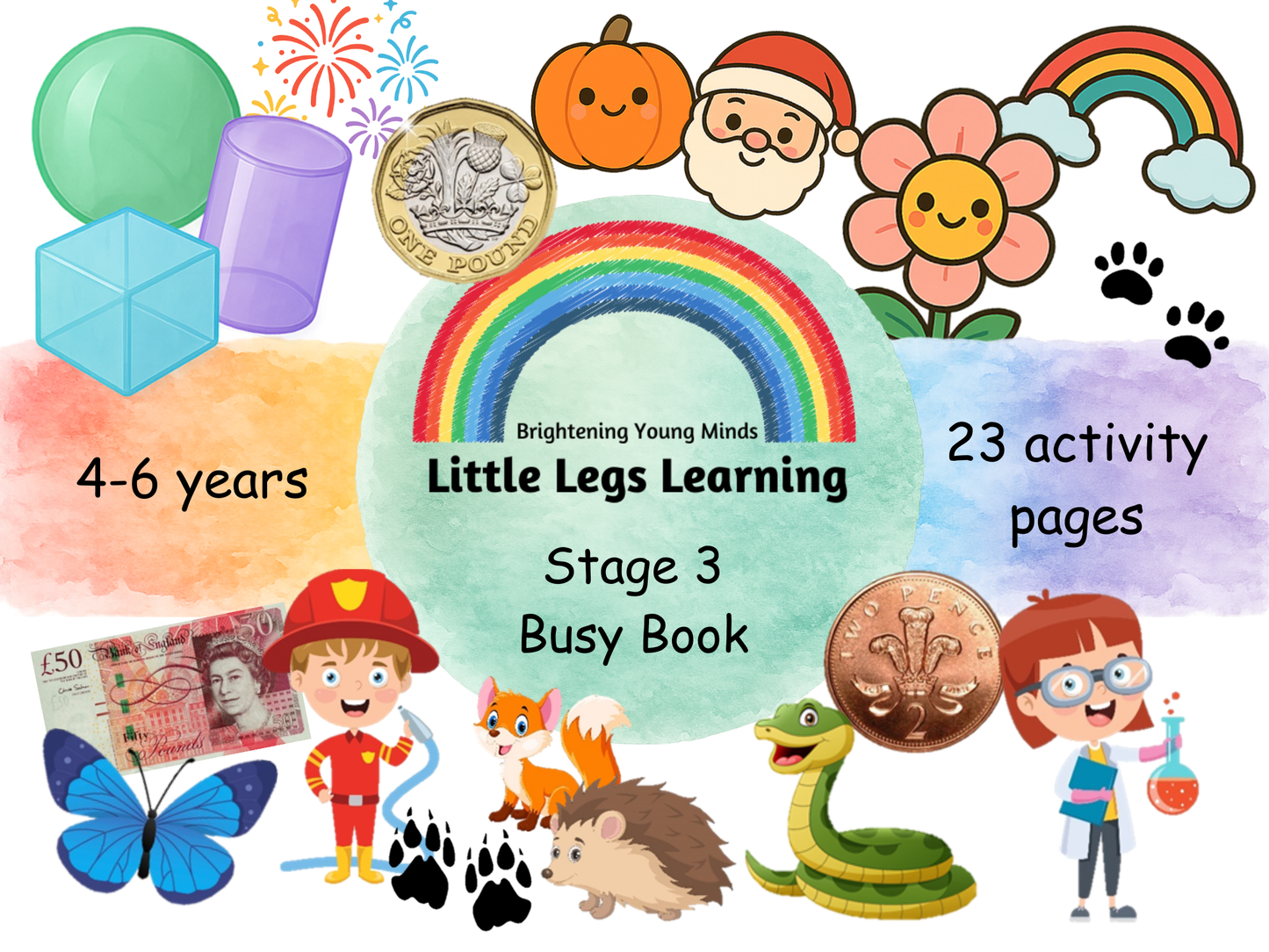 Stage 3 - Early Years Busy Book (4-6 years)