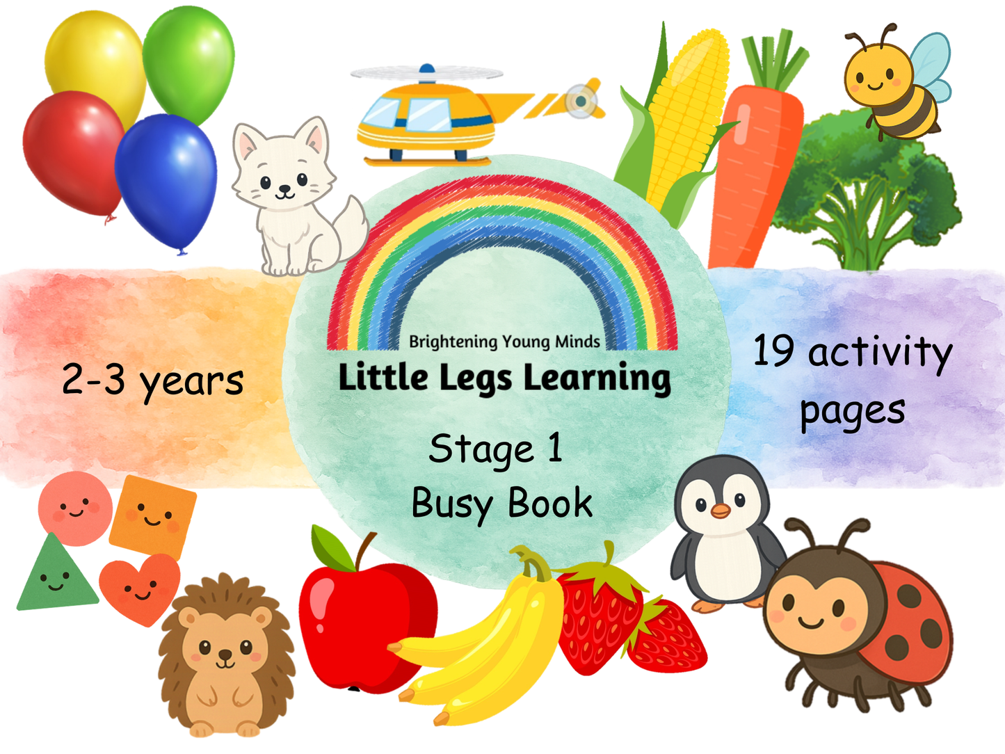 Stage 1 - Toddler Busy Book (2-3 years)