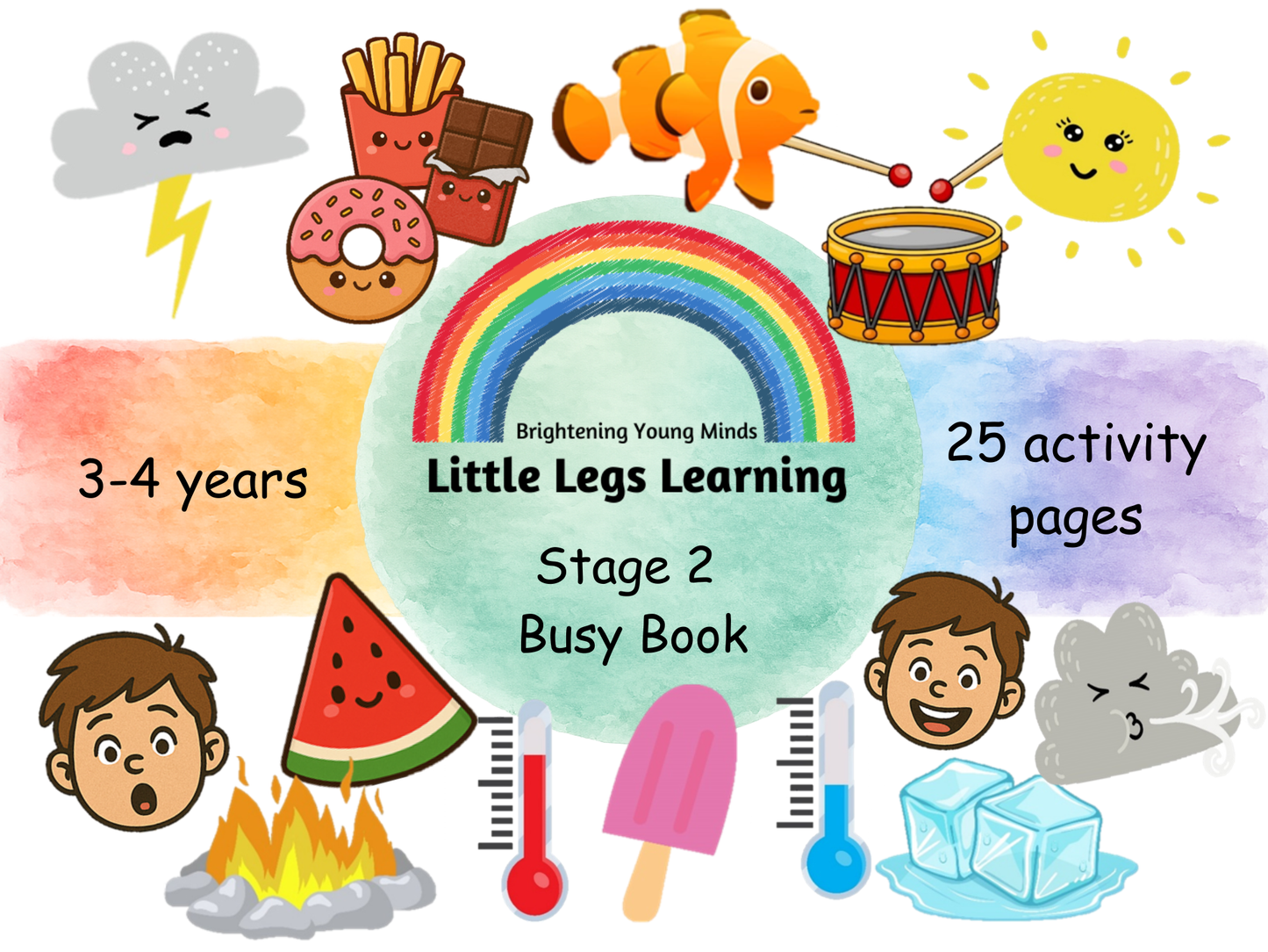 Stage 2 - Pre School Busy Book (3-4 years)