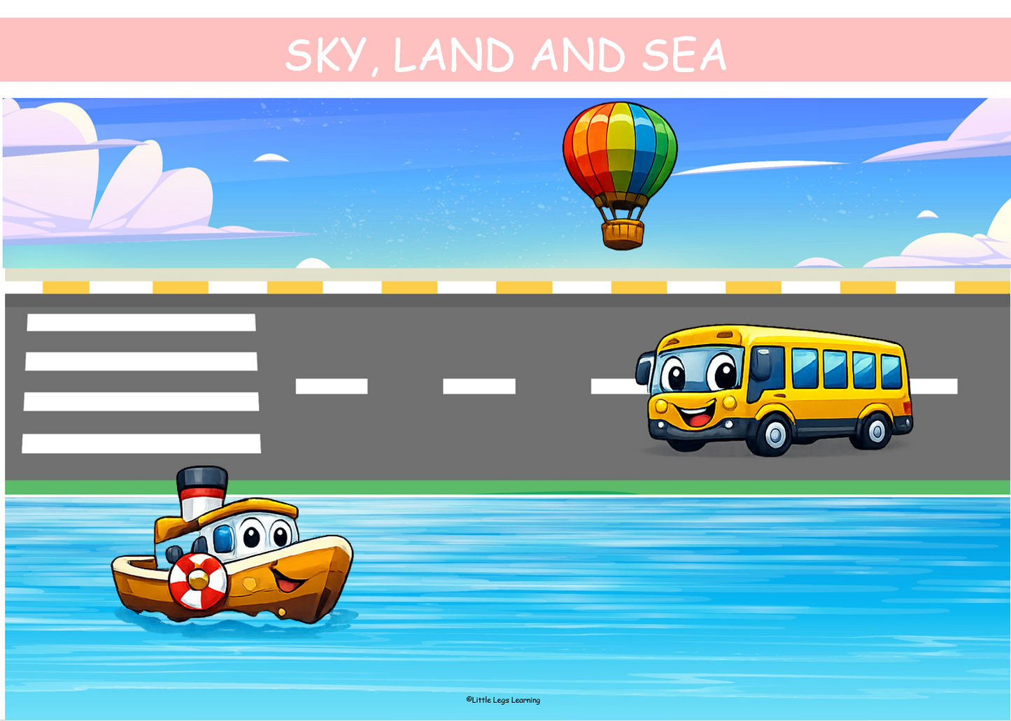 Sky, Land & Sea Match